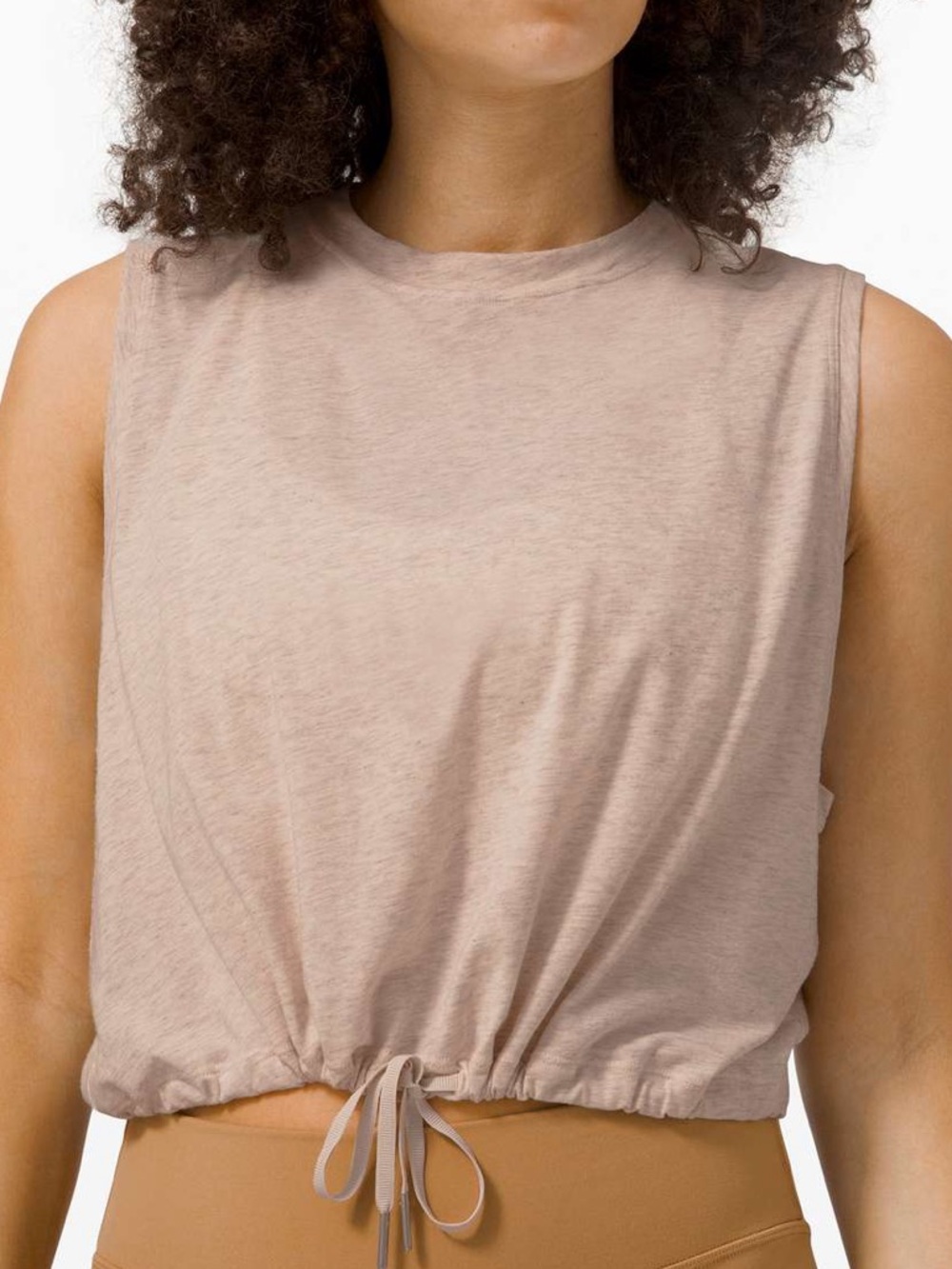 Lululemon Adapt to You Tank Bundle of 3, Black + White + Heathered Dune, Size 10 - Picture 2 of 16